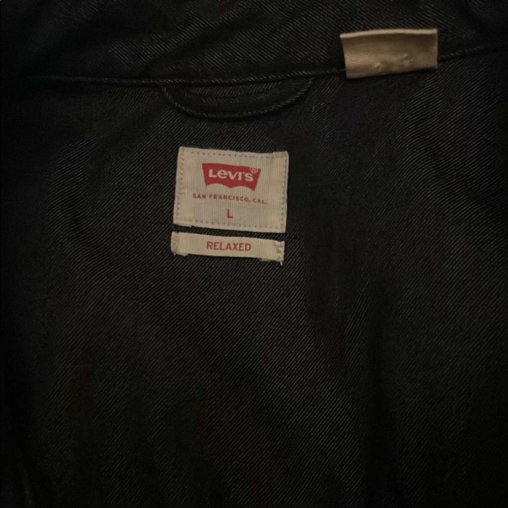Levi's Black Denim Jacket